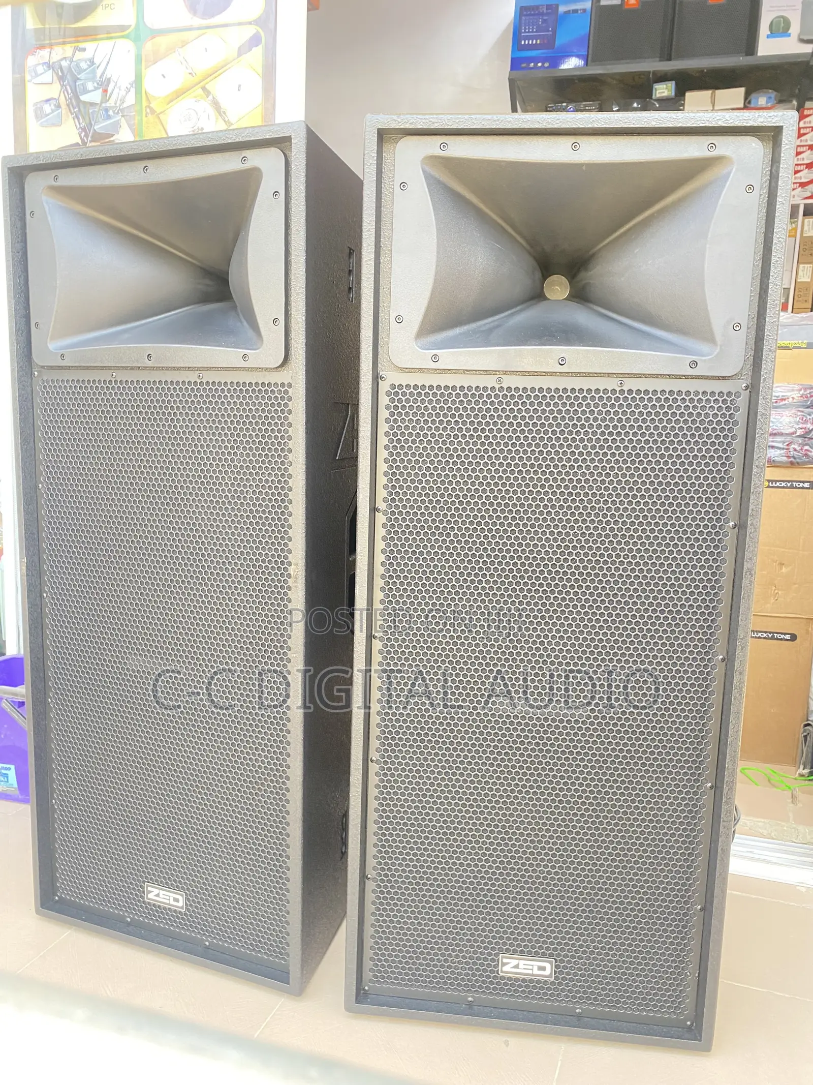 Zed Full Range Professional Speakers