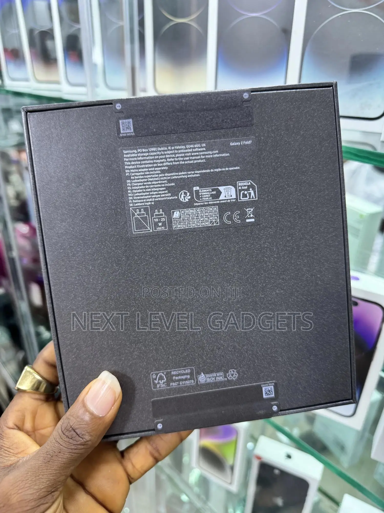 New Samsung Galaxy Z Fold7 512 GB Black