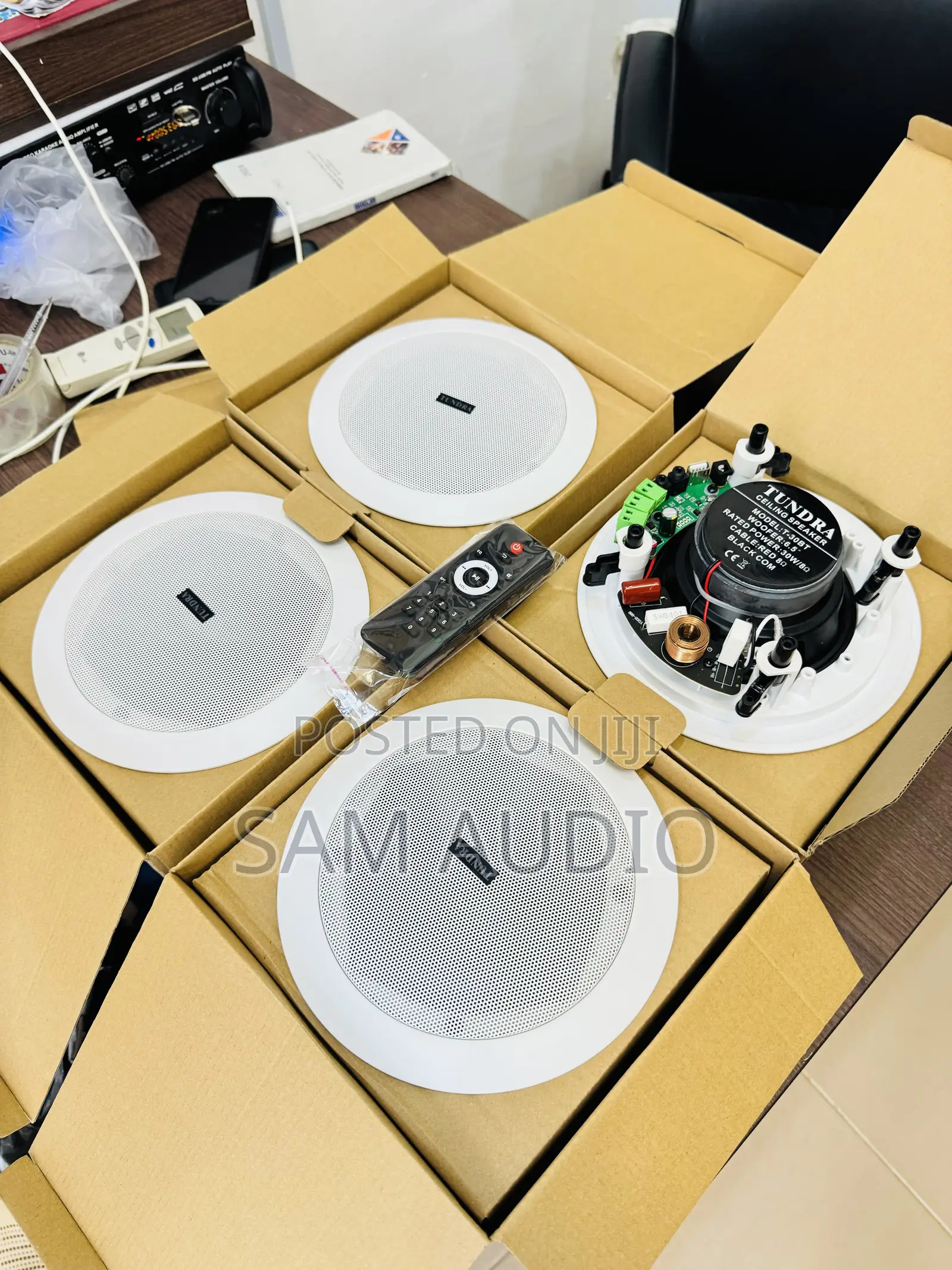 4 in 1 Bluetooth Ceiling Speaker (With Remote)