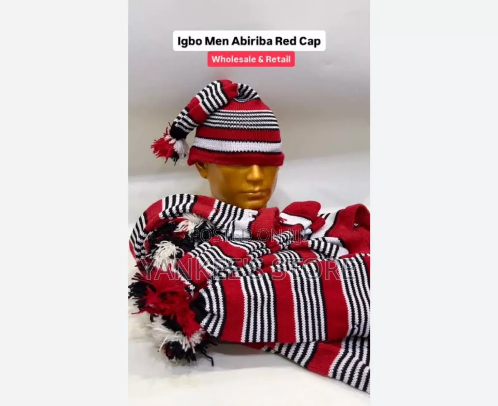 Quality Boys Igbo Traditional Cap