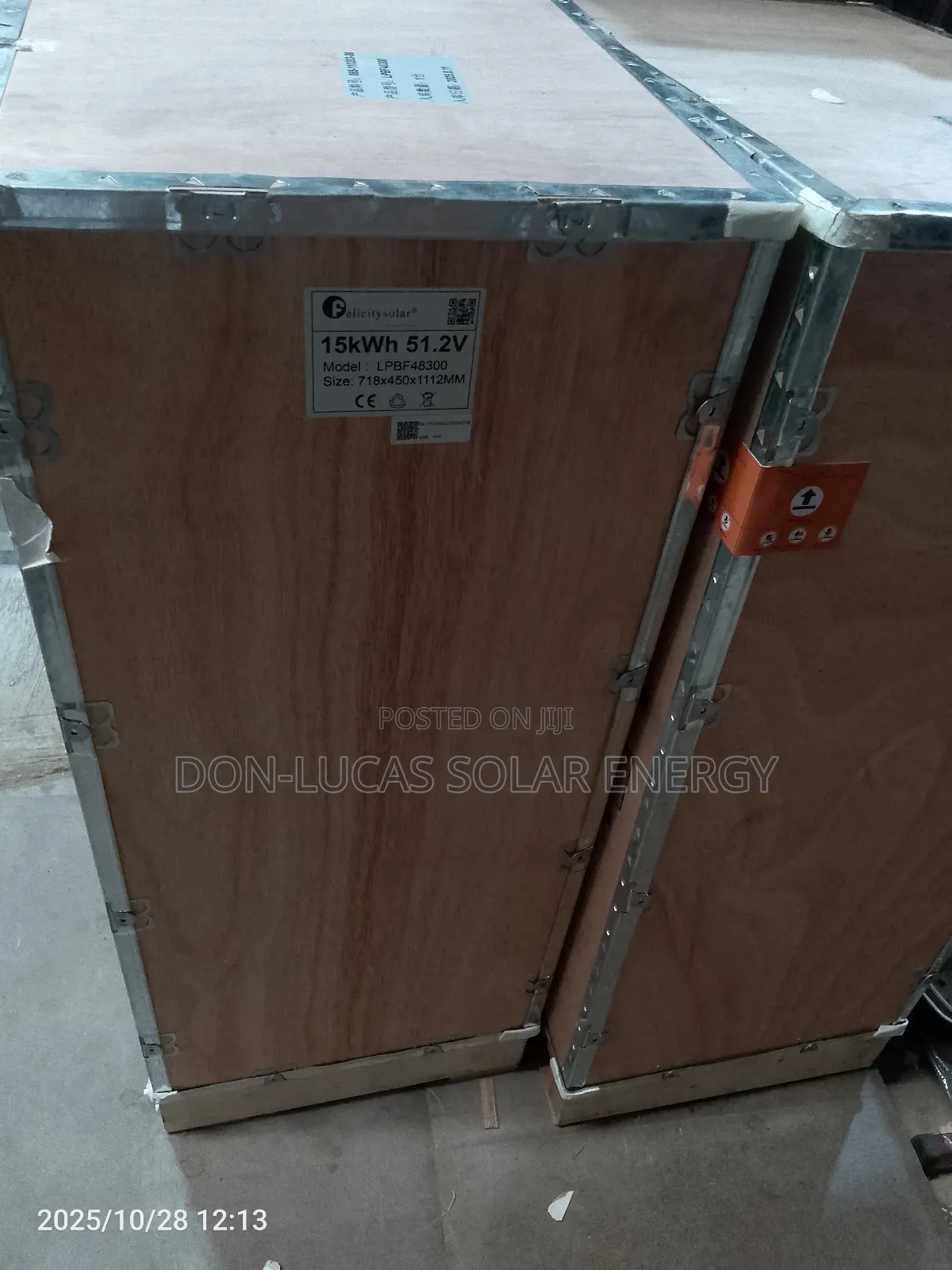 Felicity Lithium Ion Battery 15kwh