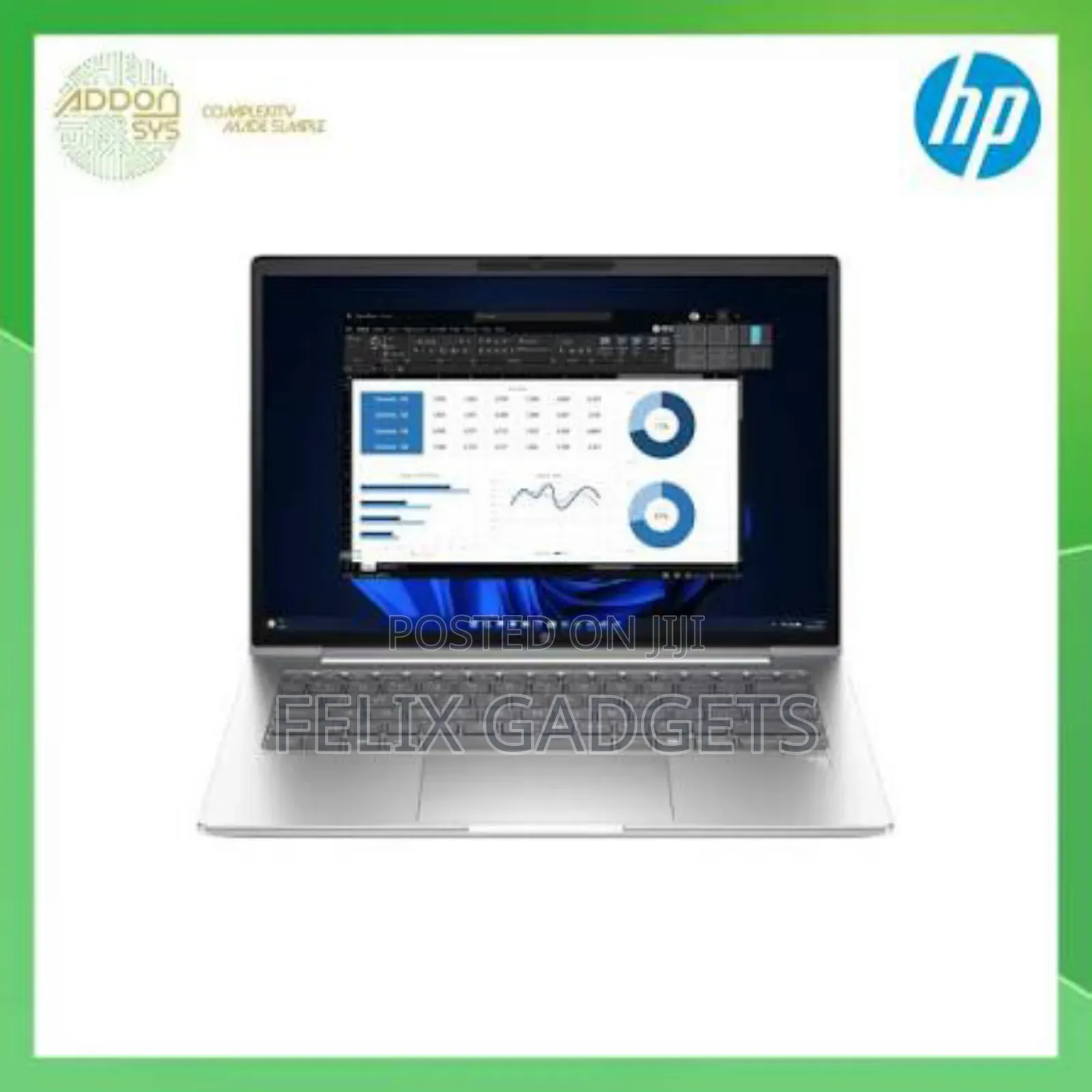 New Laptop HP EliteBook 640 G11 16GB Intel Core Ultra 7 SSD 256GB
