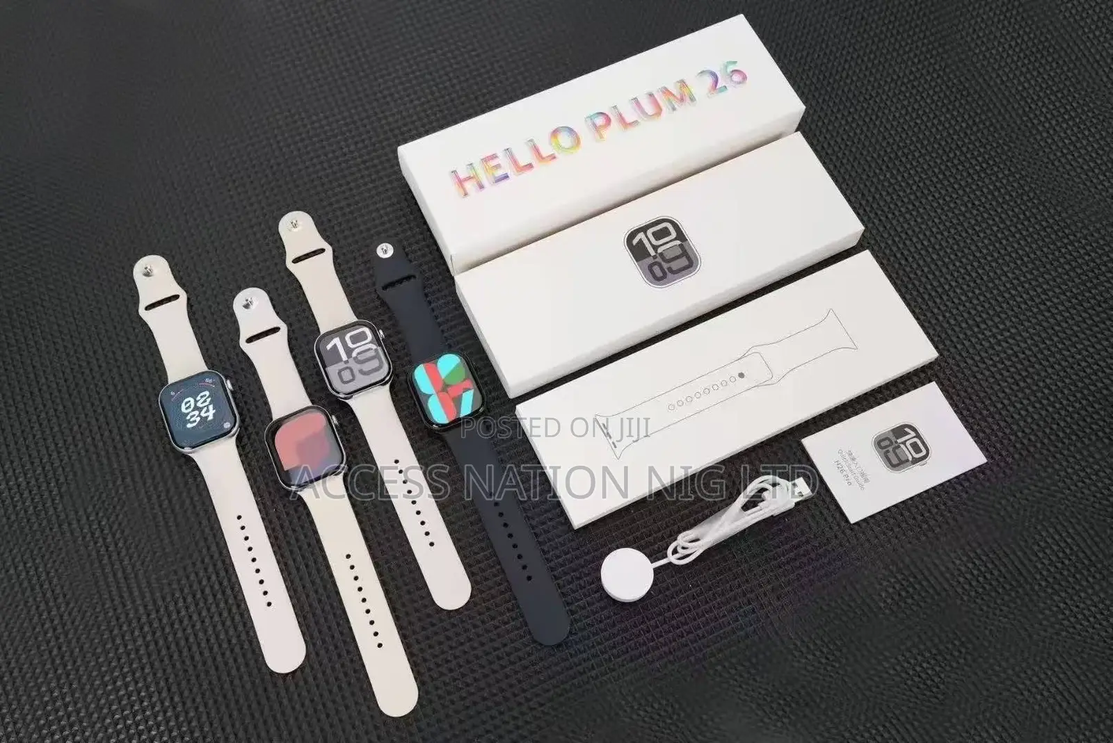 H26 Pro Smart Watch Amoled Aod Screen 1gb Storage Hello Plum 2025 New