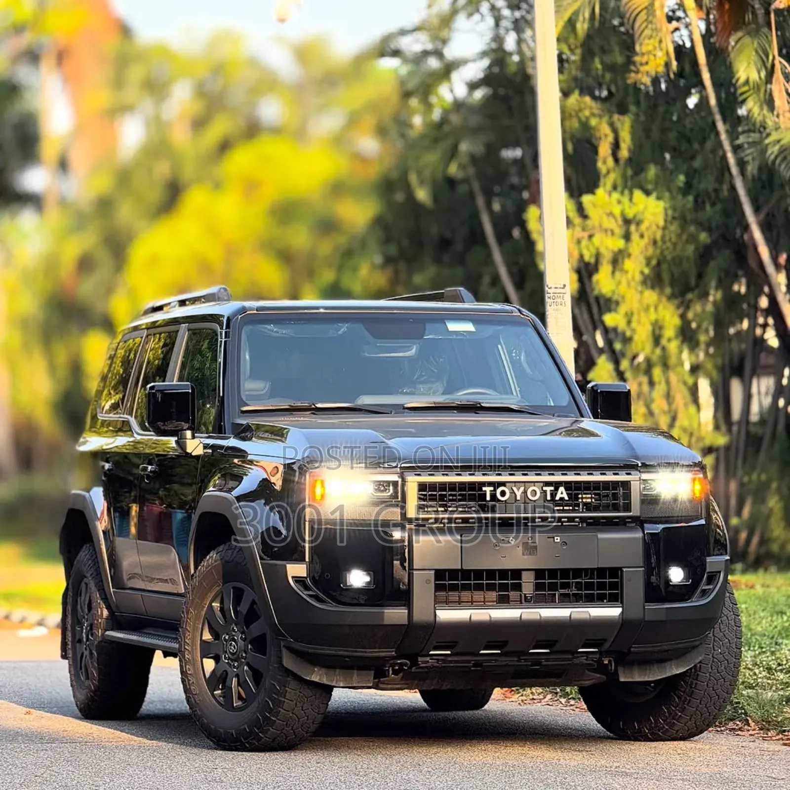 New Toyota Land Cruiser Prado 2025 Black