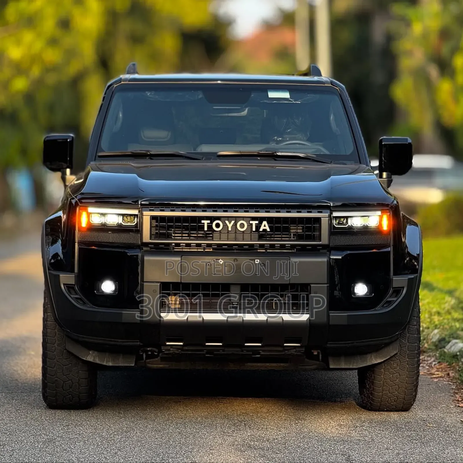 New Toyota Land Cruiser Prado 2025 Black