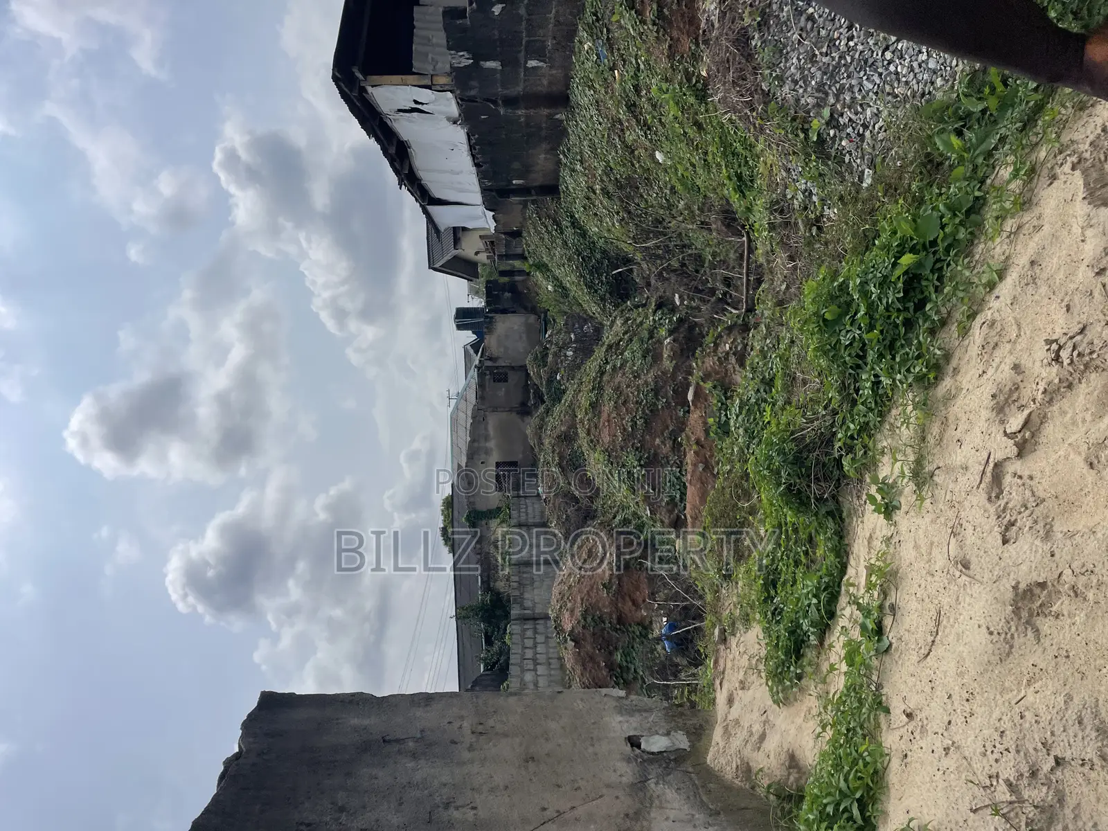 A Complete Half Plot of Land in a Serene Environment