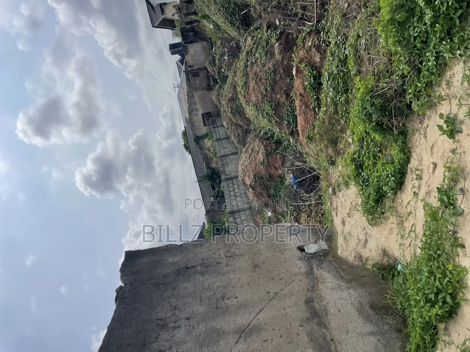 A Complete Half Plot of Land in a Serene Environment