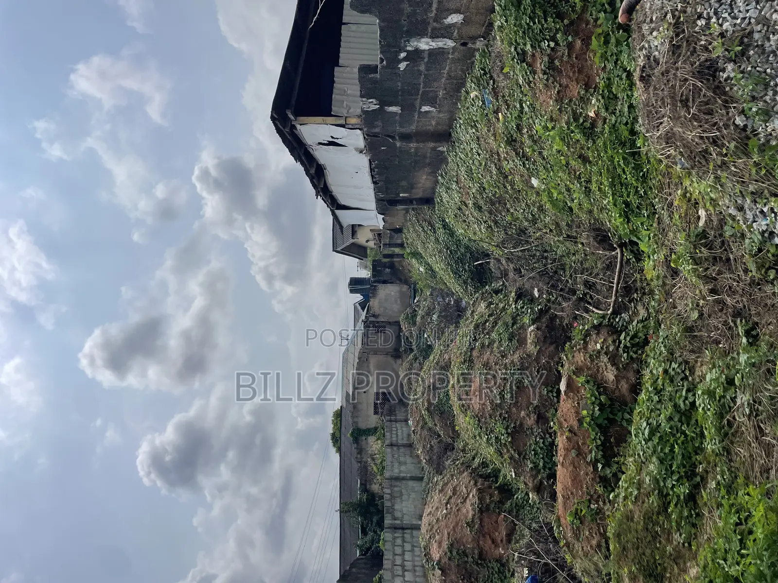 A Complete Half Plot of Land in a Serene Environment