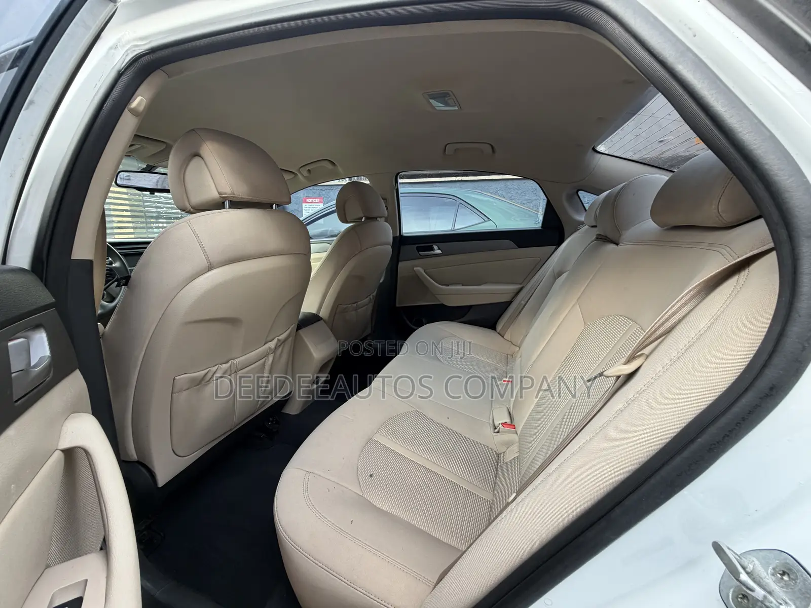Hyundai Sonata Sport 4dr Sedan (2.4L 4cyl 6A) 2015 White