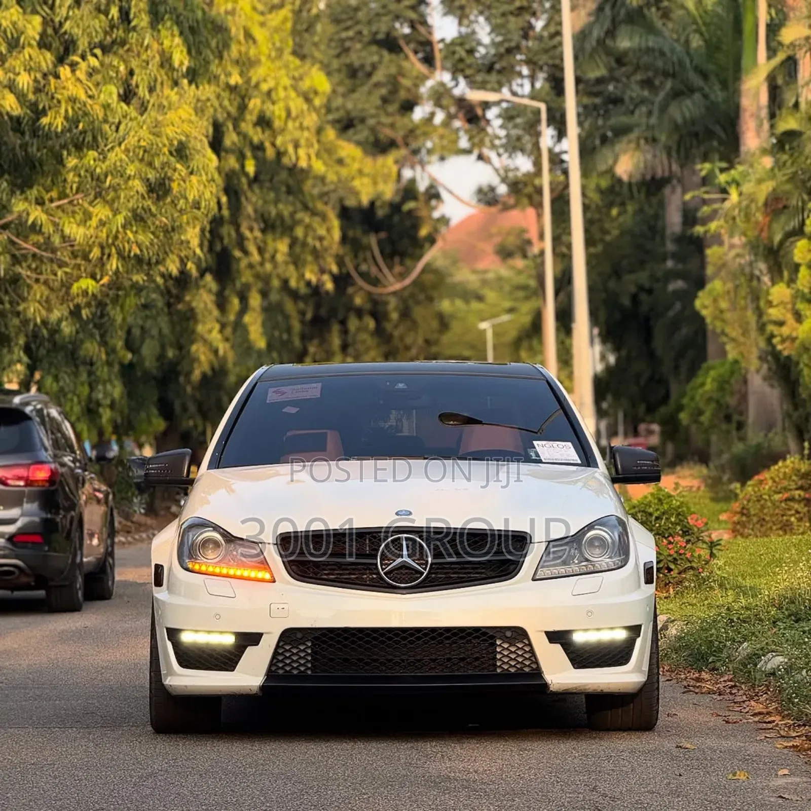 Mercedes-Benz C63 2014 White