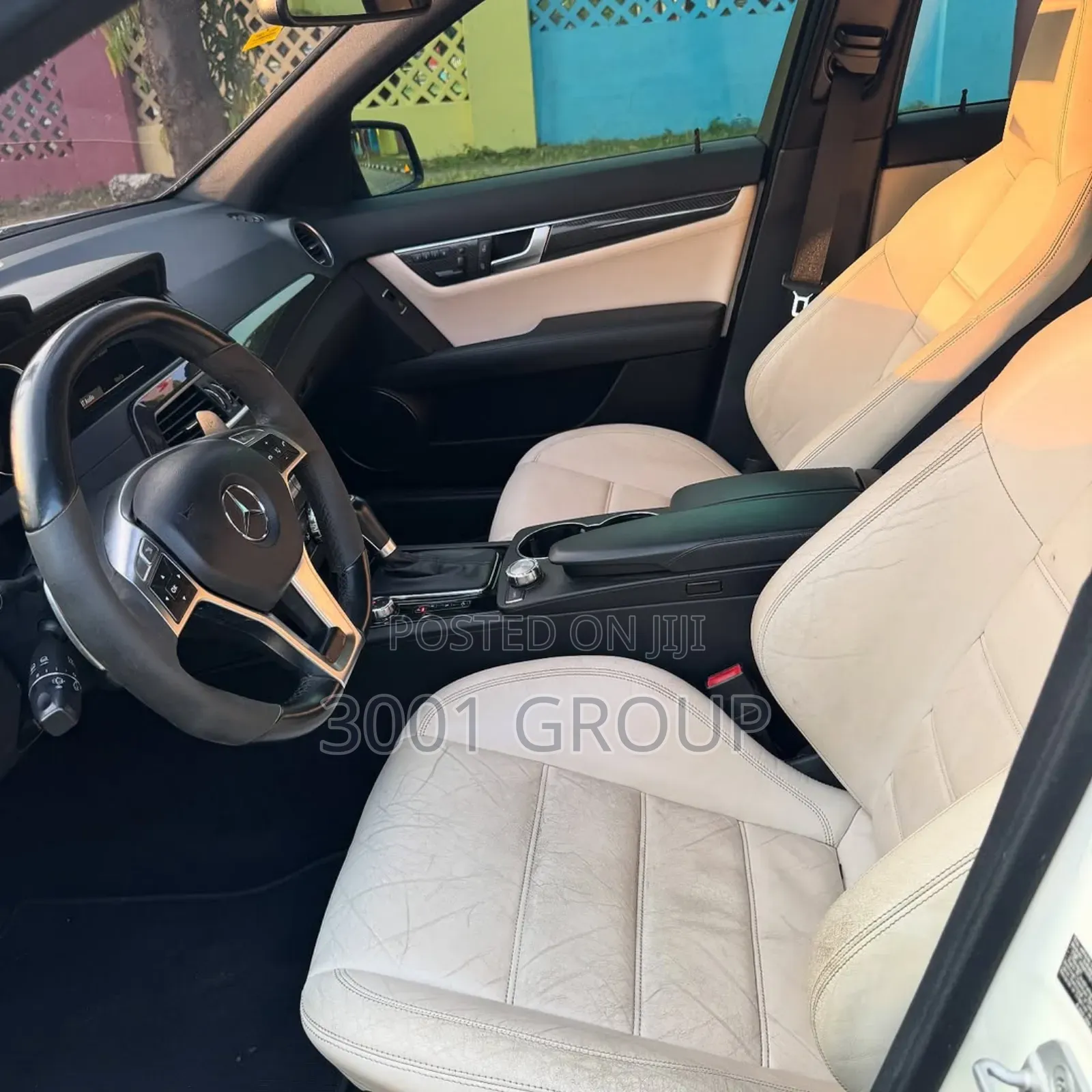Mercedes-Benz C63 2014 White