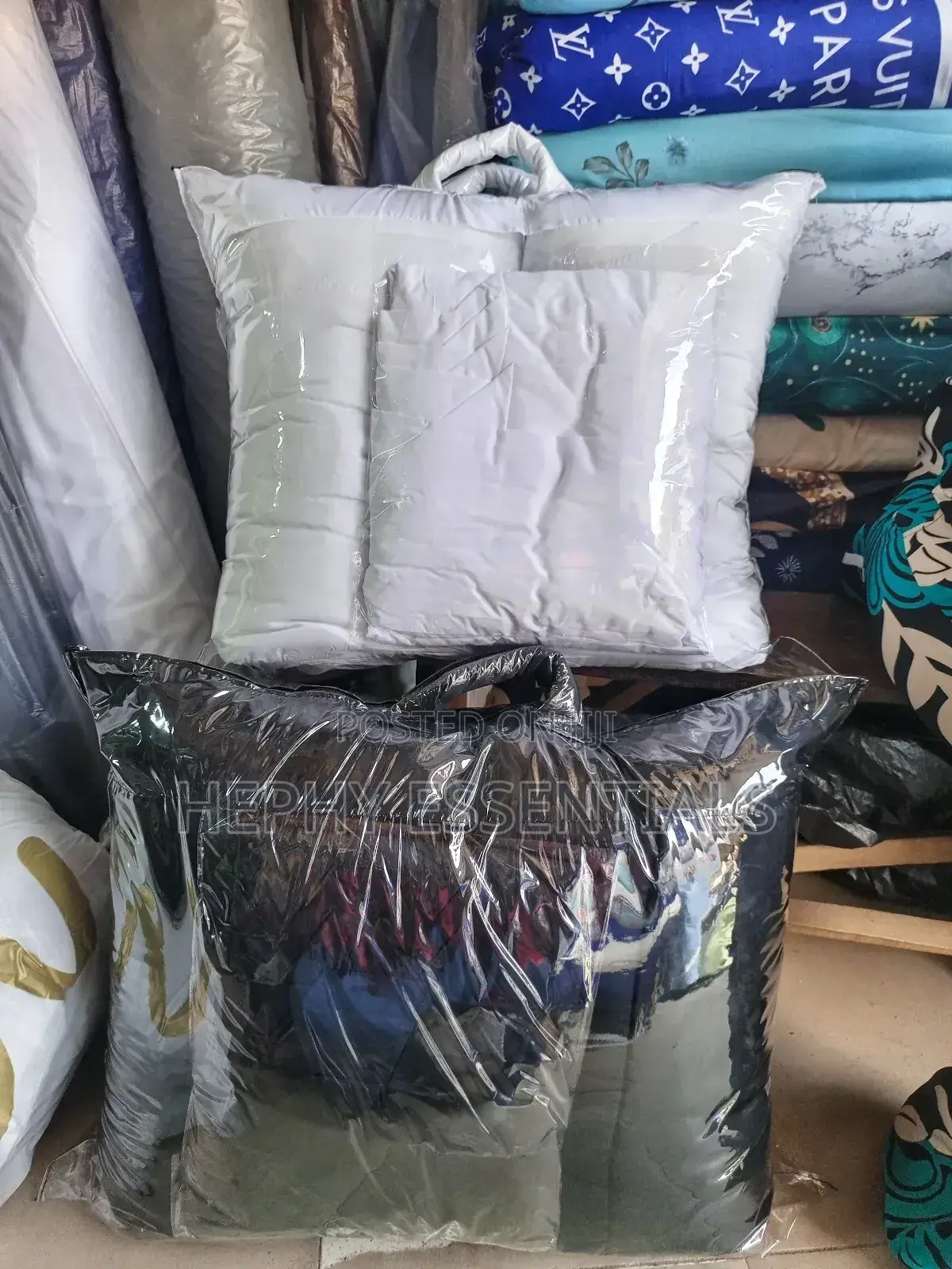 New Design Plain Bedsheets and Duvet Set