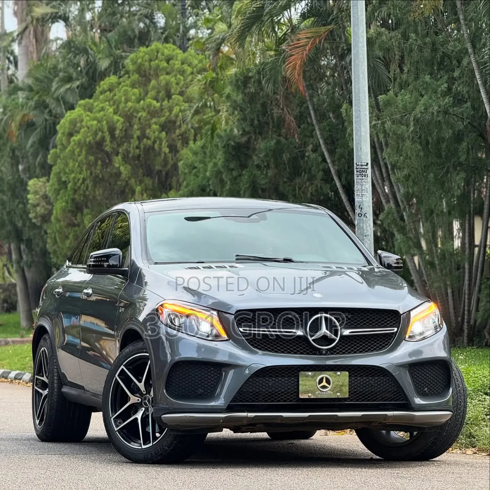 Mercedes-Benz GLE-Class AMG GLE 43 4MATIC 2017 Gray