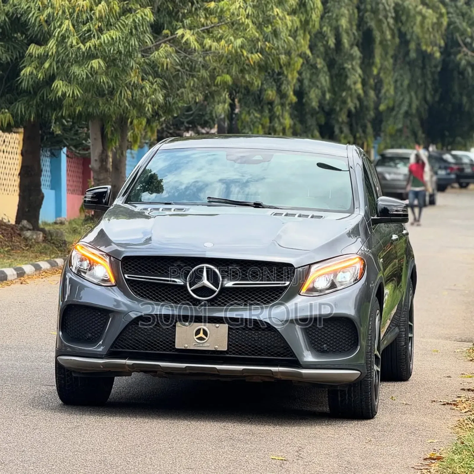 Mercedes-Benz GLE-Class AMG GLE 43 4MATIC 2017 Gray
