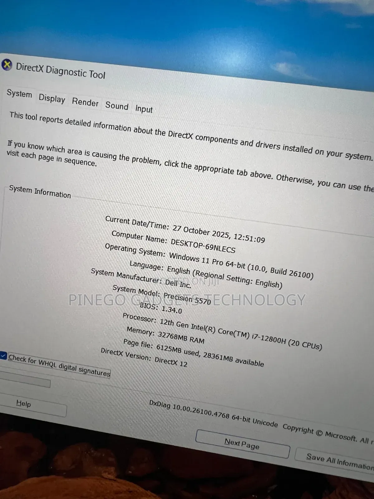 Laptop Dell Precision 5570 32GB Intel Core i7 SSD 1T