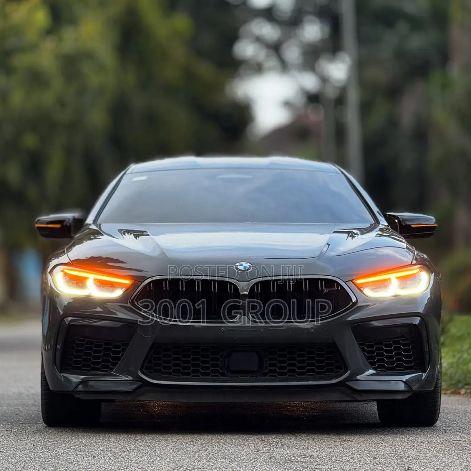 BMW M8 2021 Gray