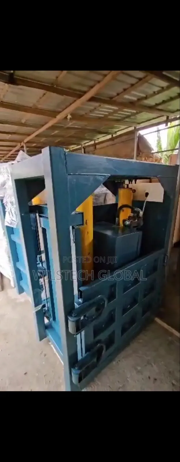 Pet Bottle Bale Pressing Machine Waste Paper Recycling