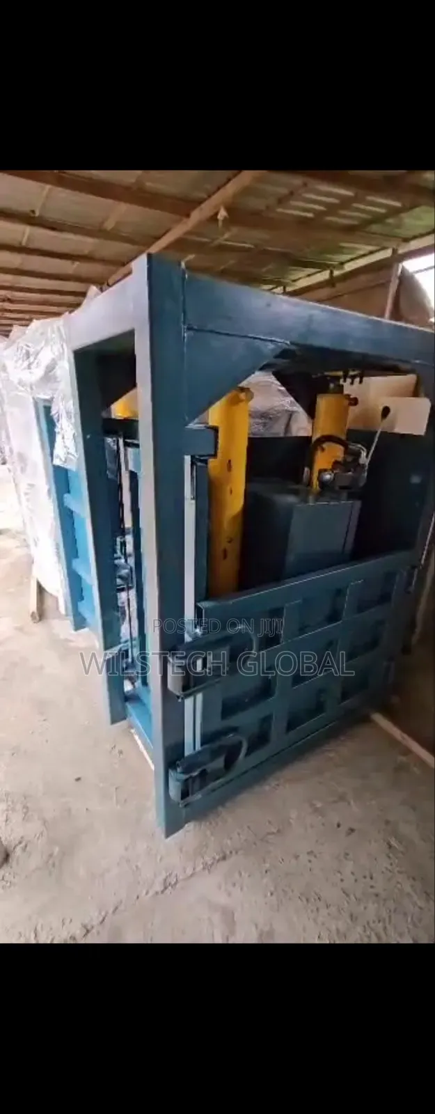 Pet Bottle Bale Pressing Machine Waste Paper Recycling