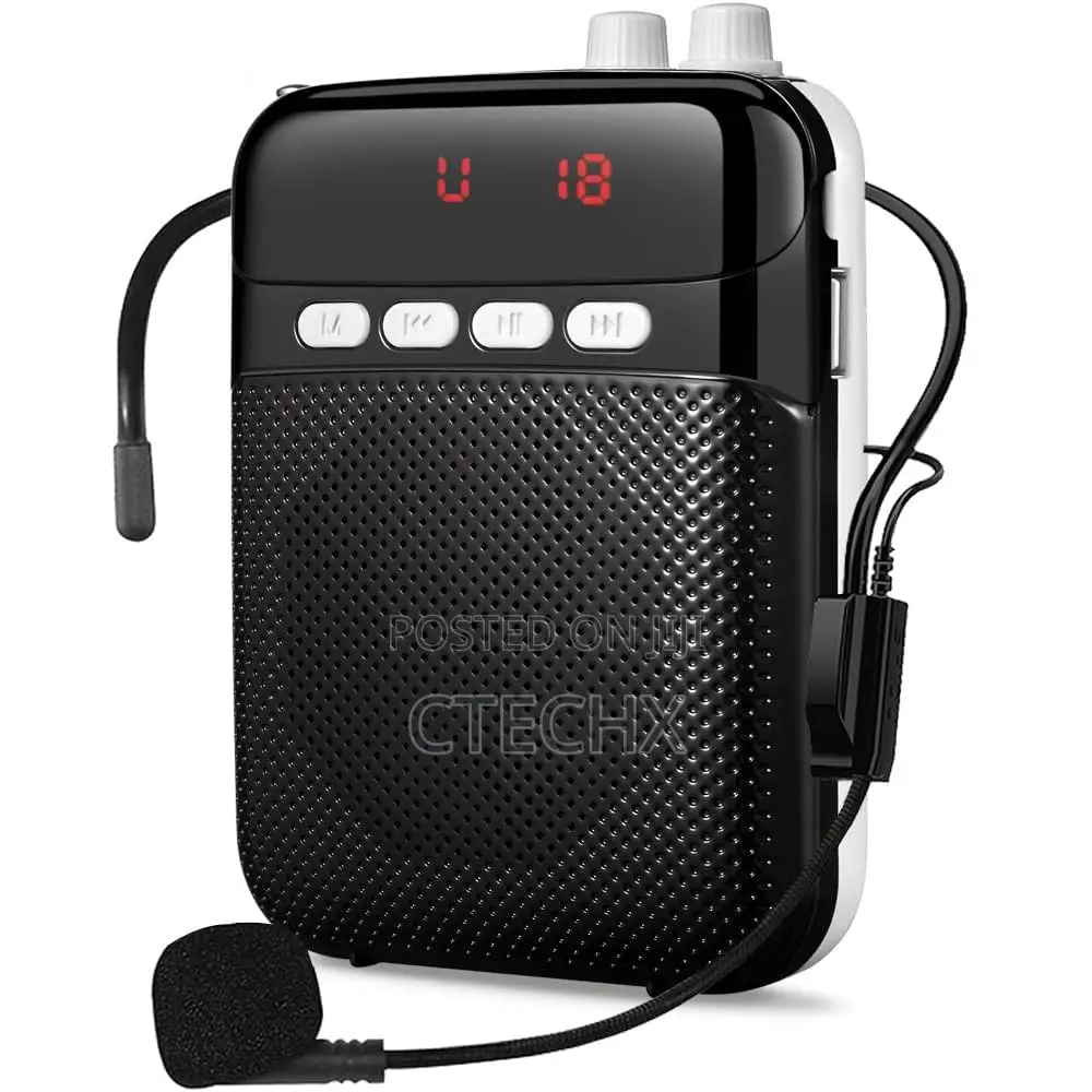 Waistband Portable Voice Amplifier 2400mah for Teachers, Pa System