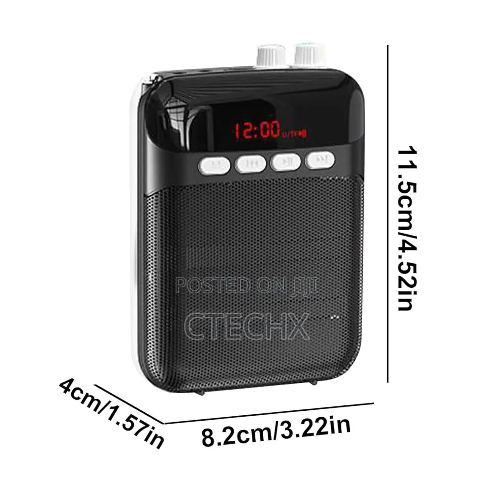 Waistband Portable Voice Amplifier 2400mah for Teachers, Pa System