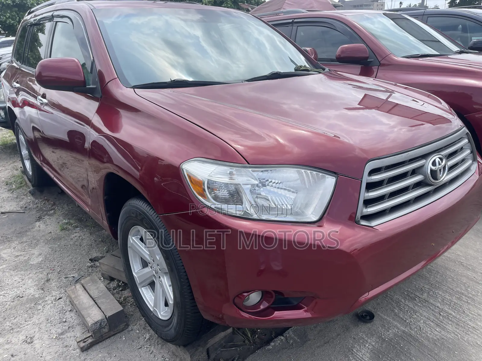 Toyota Highlander Limited 2010 Red