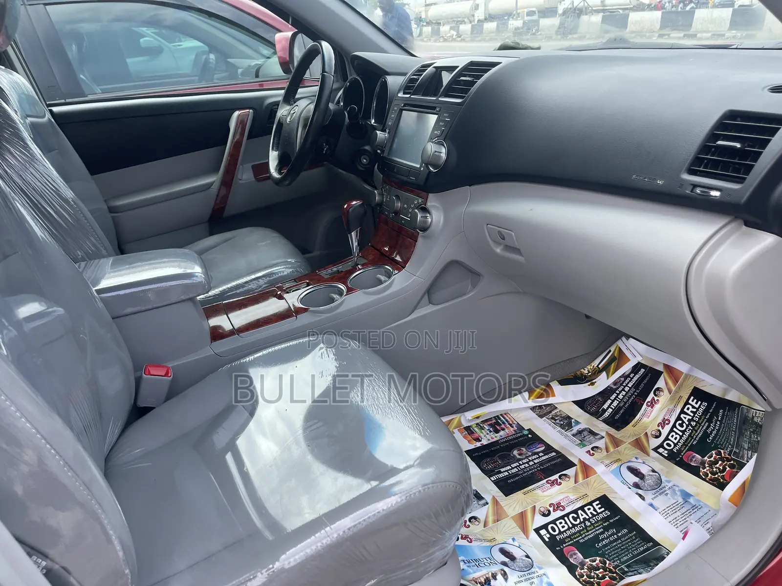Toyota Highlander Limited 2010 Red