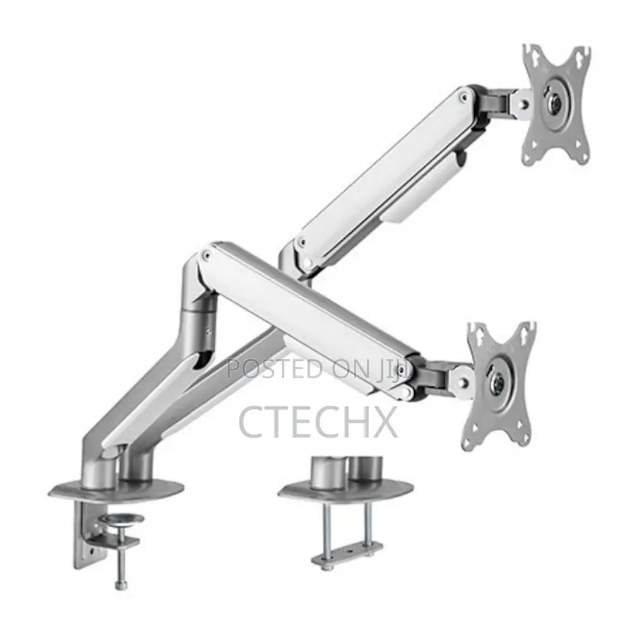 Heavy Duty Dual Monitor Arm Desk Mount for 17 to 42 Inch