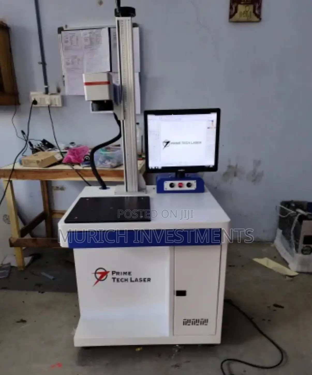 30w Fiber Laser Marking Machine for Metal, Stainless Steel, Tools Etc