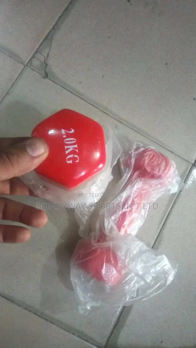 Get Ur 2kg Rubber Dumbells