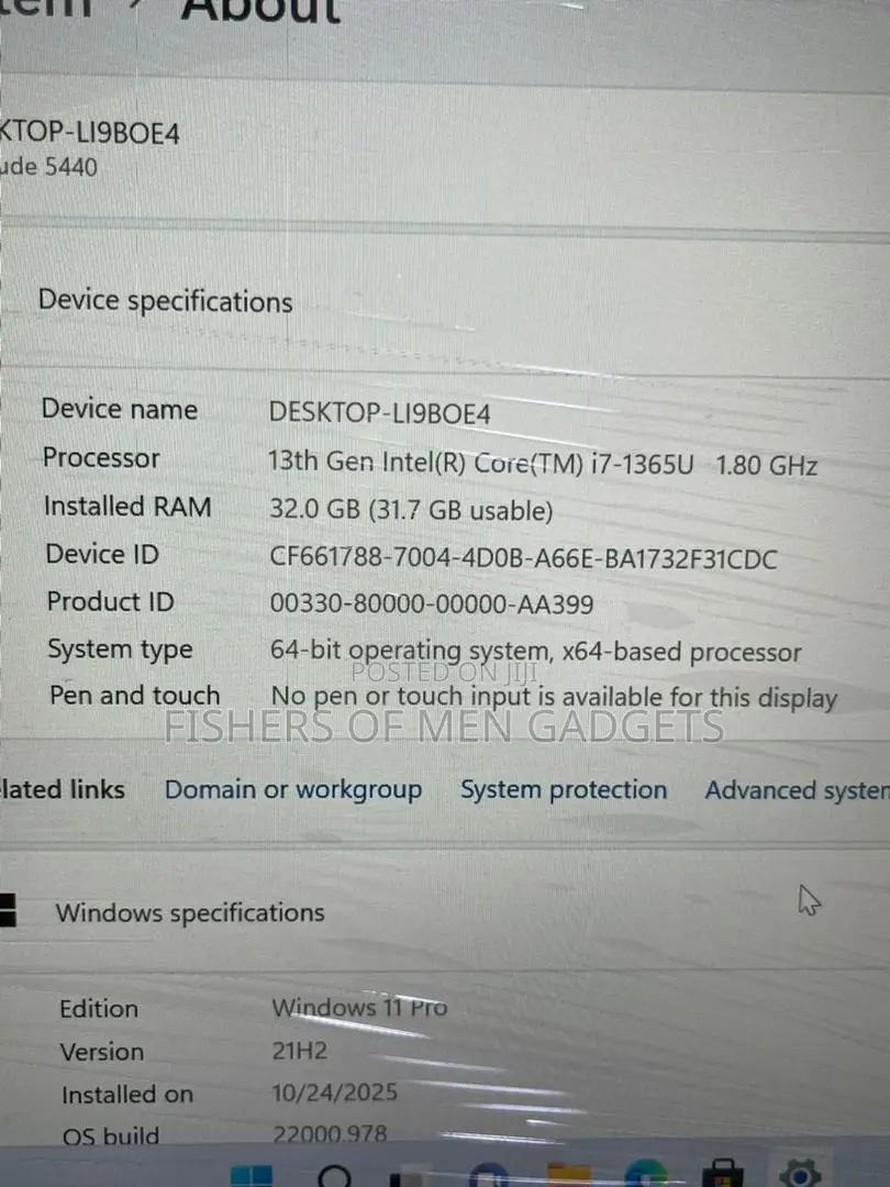 New Laptop Dell Latitude 5440 32GB Intel Core i7 SSD 512GB