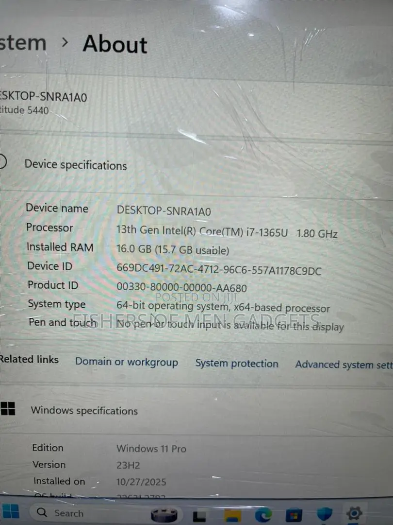 New Laptop Dell Latitude 5440 16GB Intel Core I7 SSD 512GB