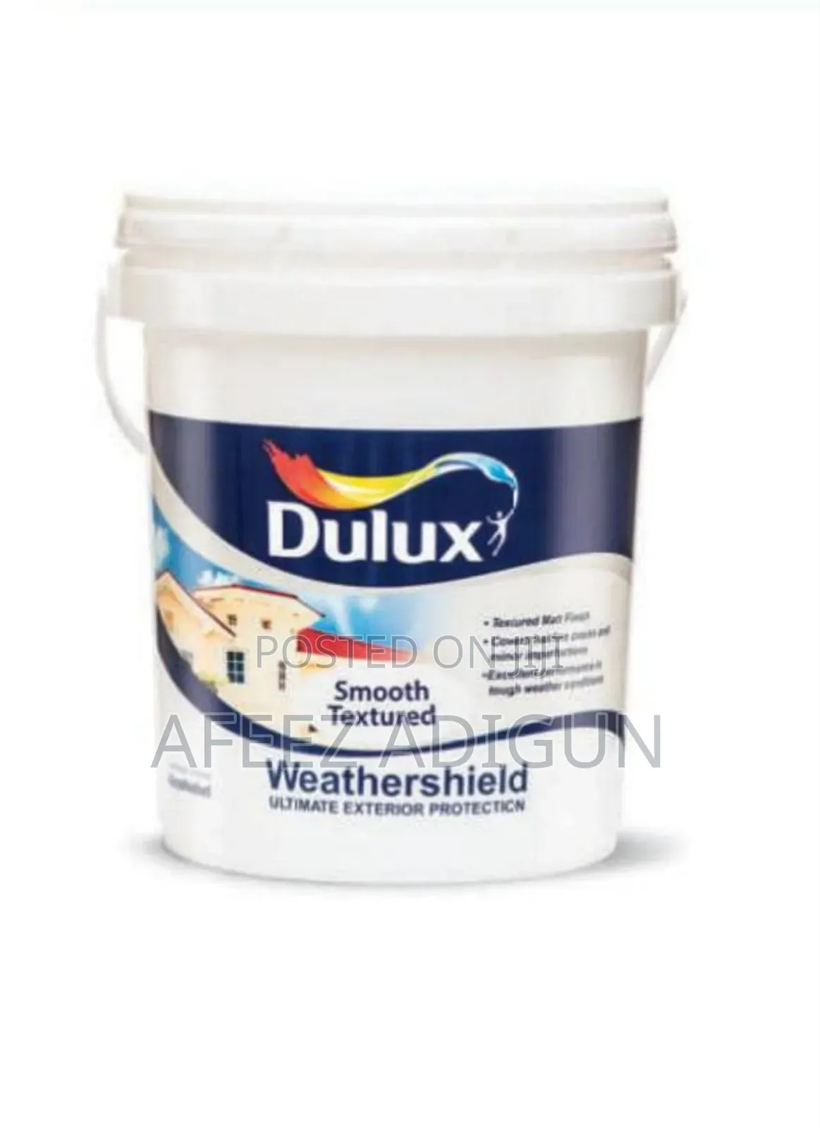 Dulux Weathersheild Smooth White (Silky Texture Strong Protection)
