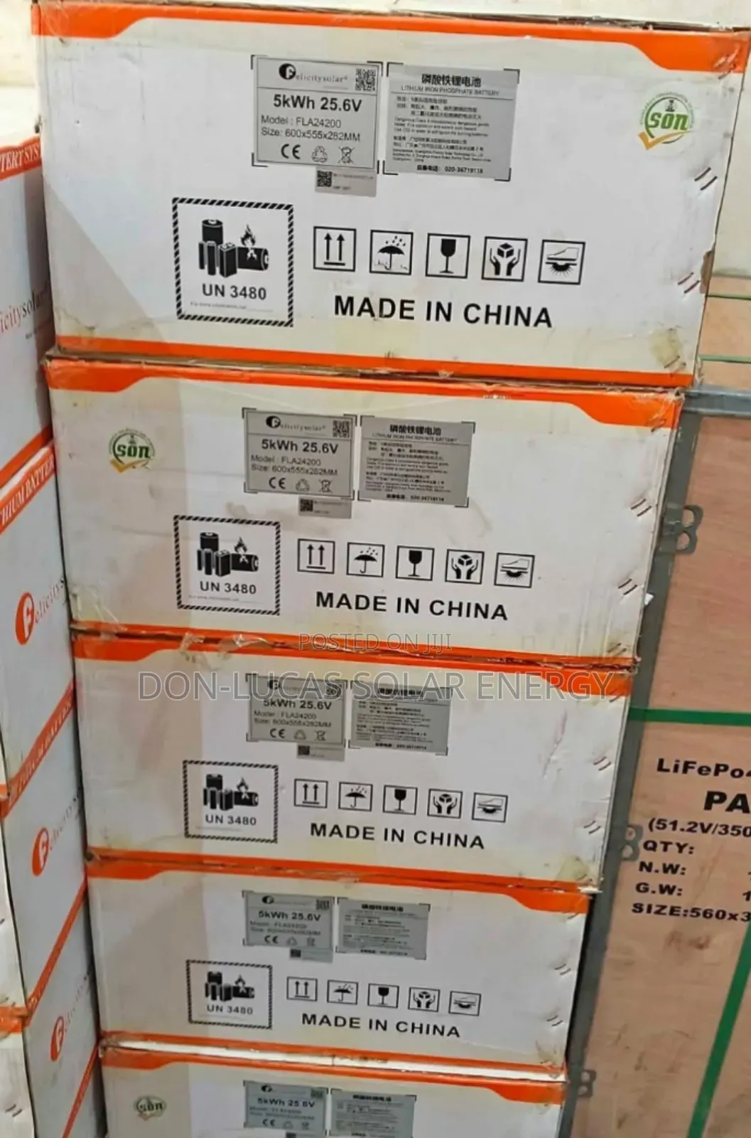 Felicity Lithium Ion Battery 5kwh 24v