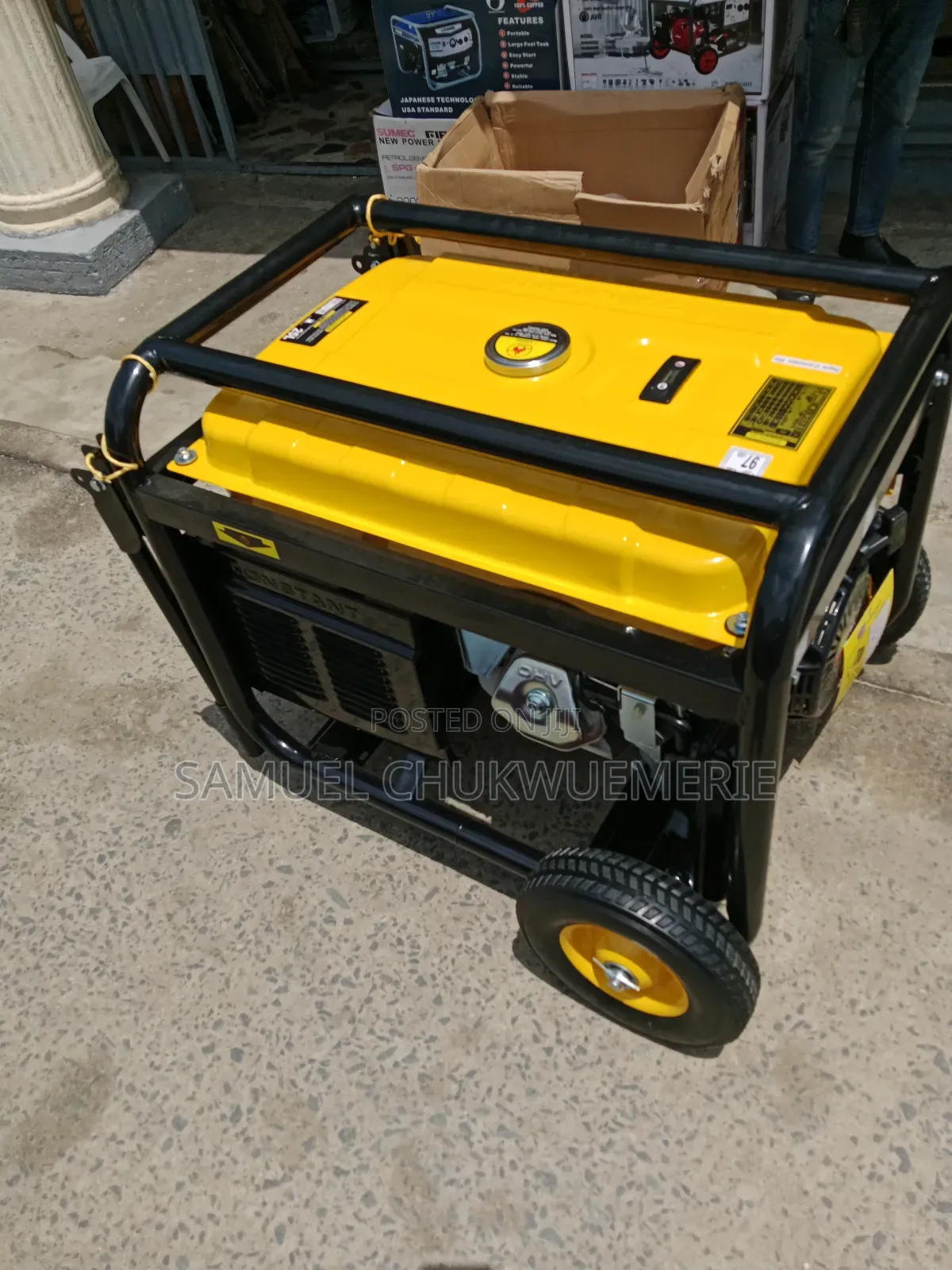 Elepaq Constant Gasoline Generator 10kva Copper Coil