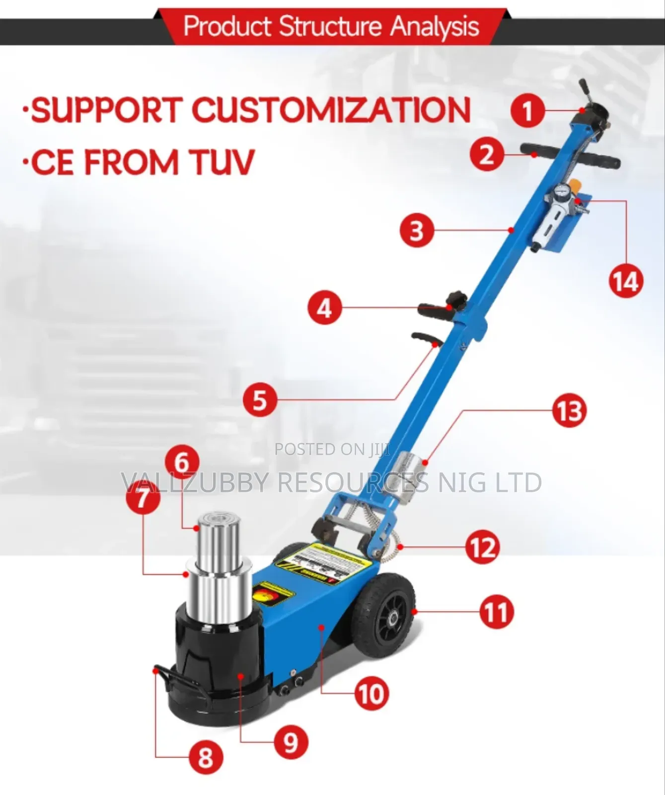 100ton Floor Jack