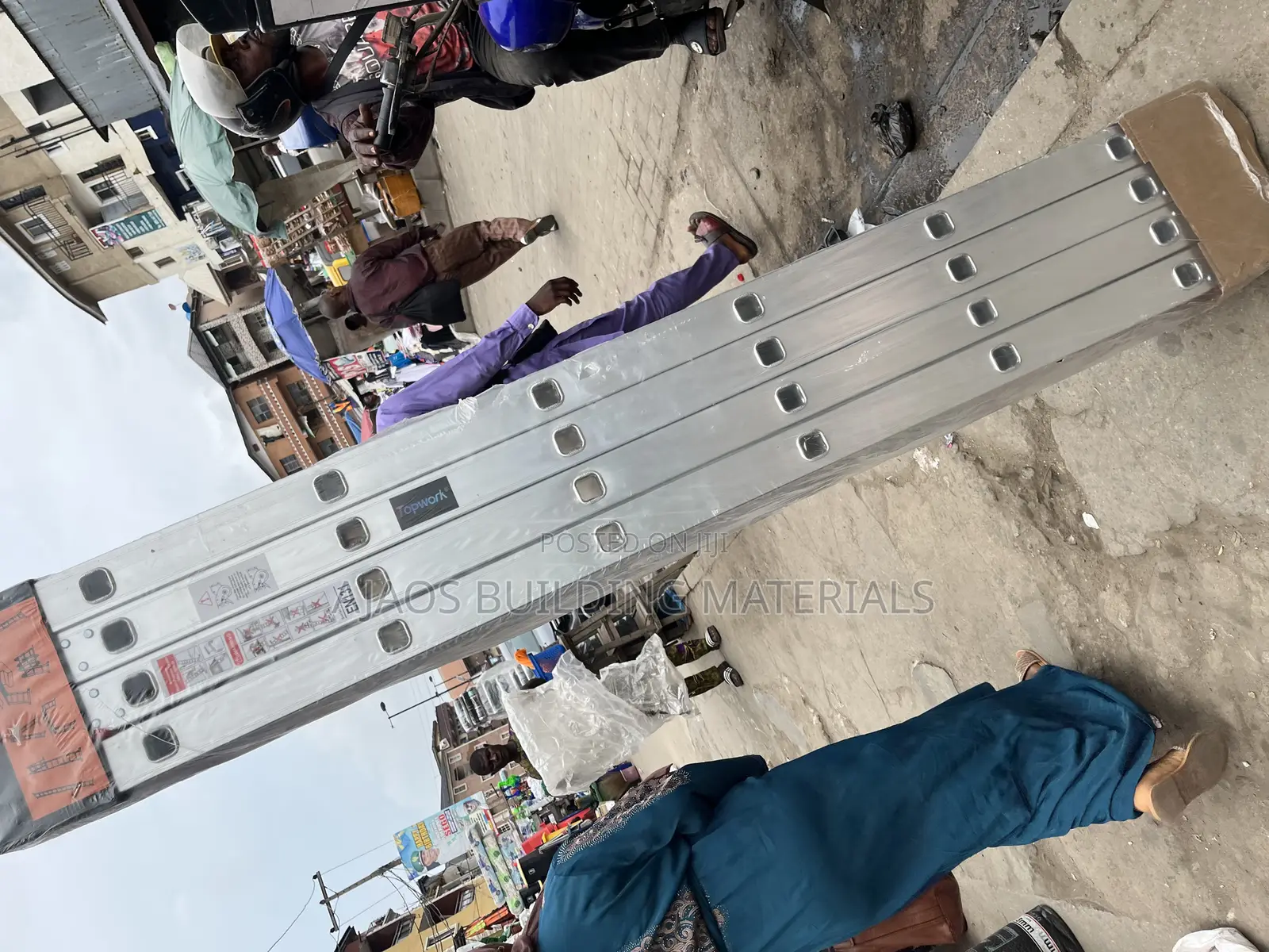 150kg Aluminum Multipurpose Ladder 4x6