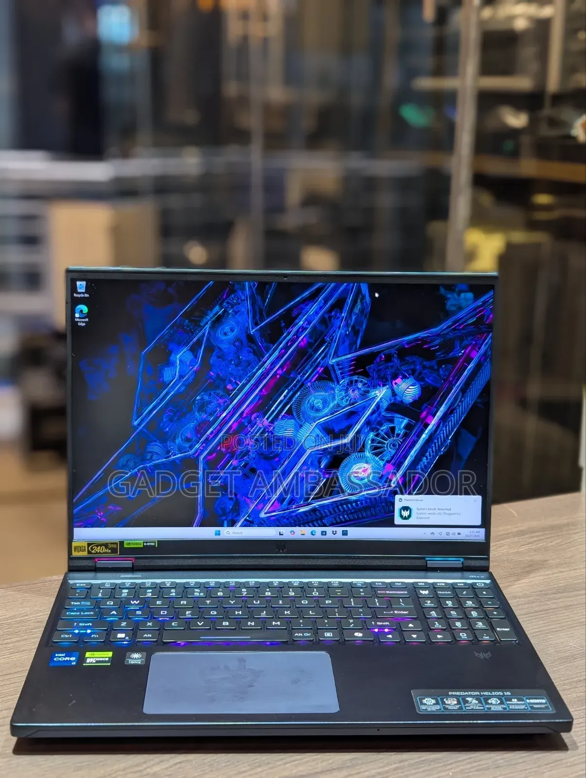 Laptop Acer Predator Helios Neo 16 16GB Intel Core I7 SSD 1T