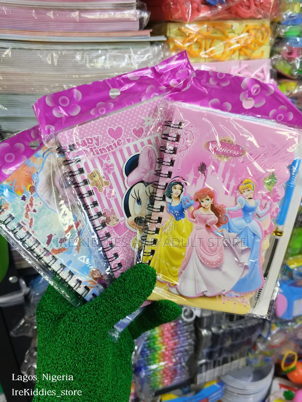 Mini Character Jotter With Pen