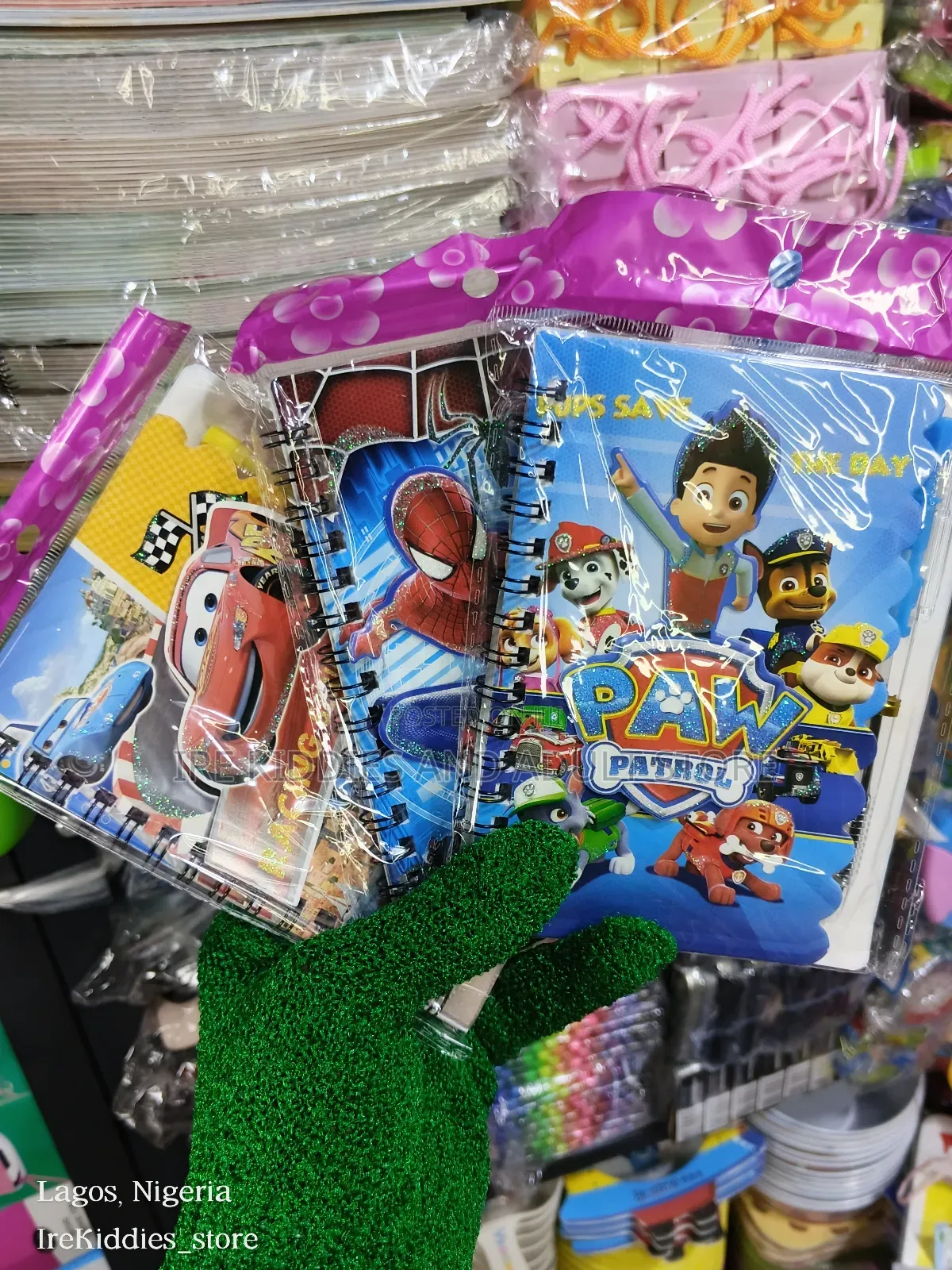 Mini Character Jotter With Pen