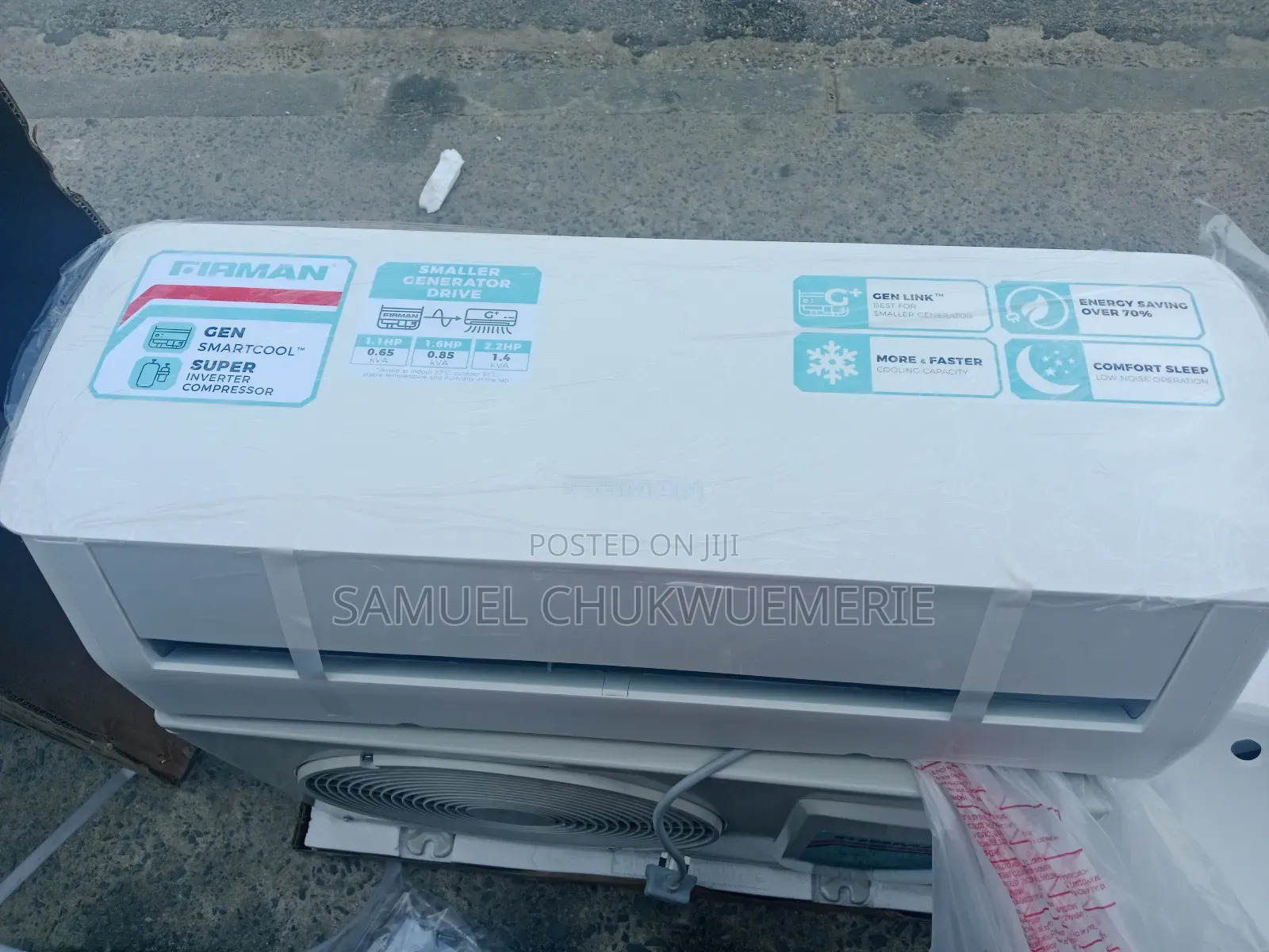Firman Inverter Ac Split Unit 1hp Copper