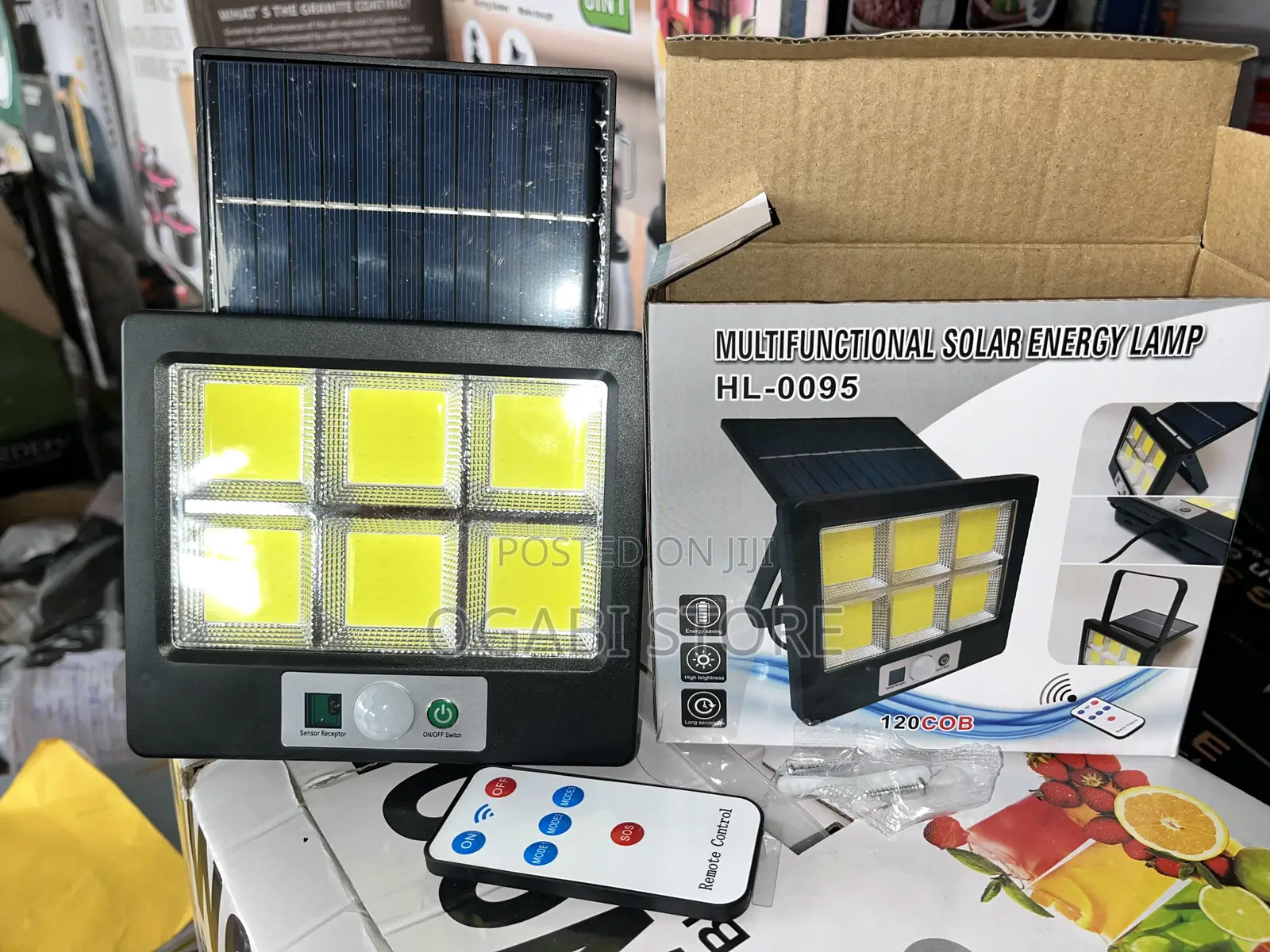 Solar Multifunctional Flood Light With Remote Control