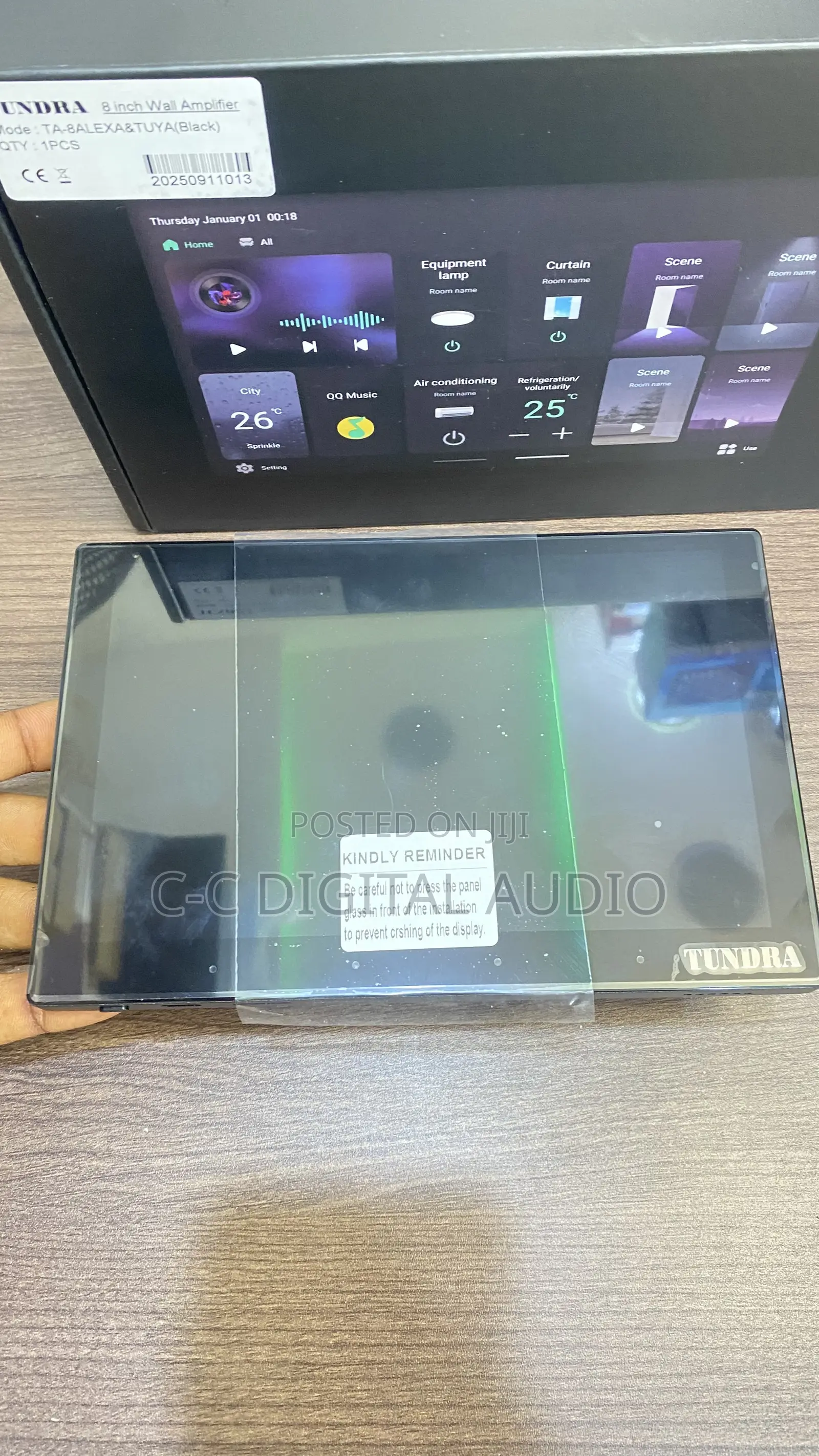8 Inches Inwall Smart Screen Amplifier