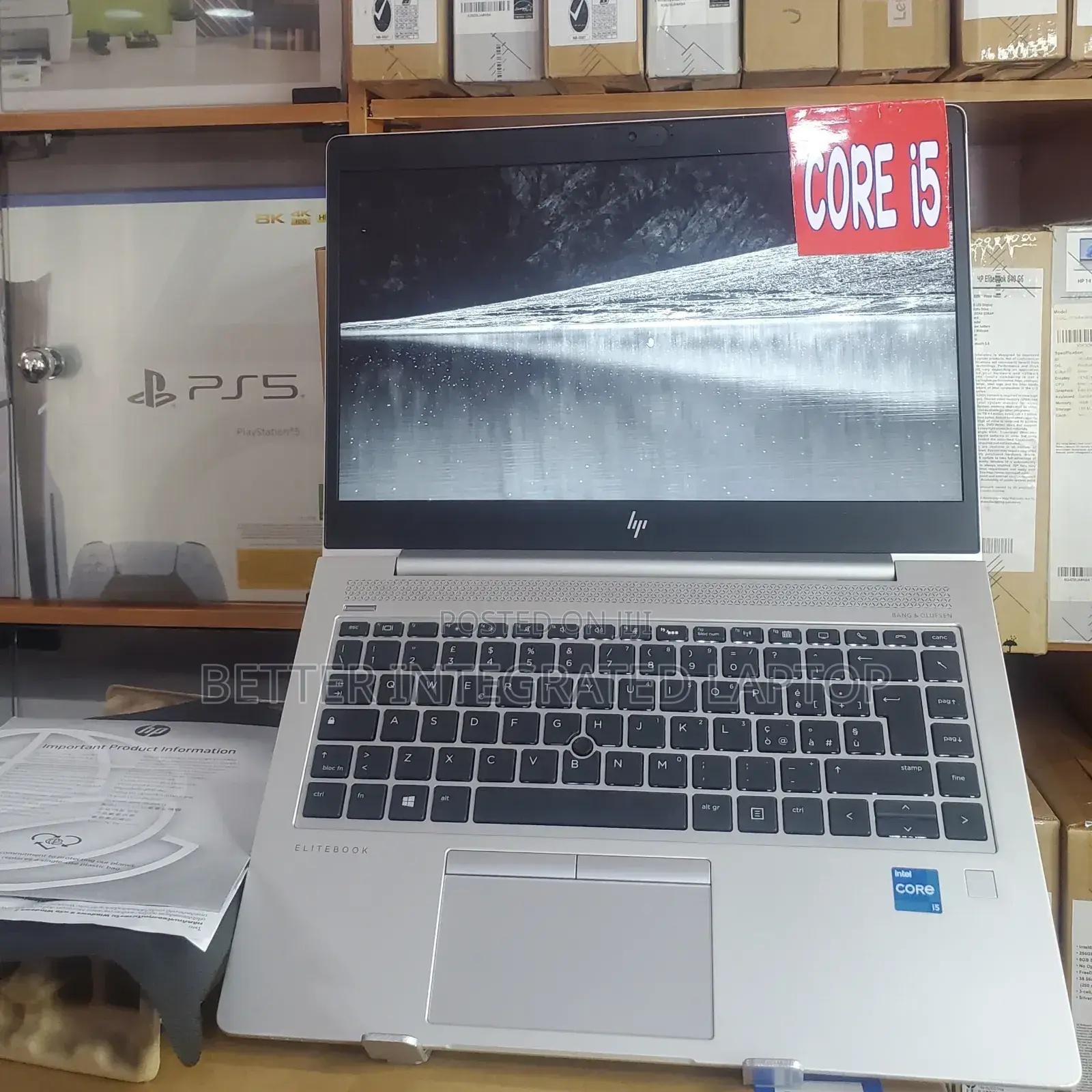 New Laptop HP ProBook G1 248 16GB Intel Core i5 SSD 1T