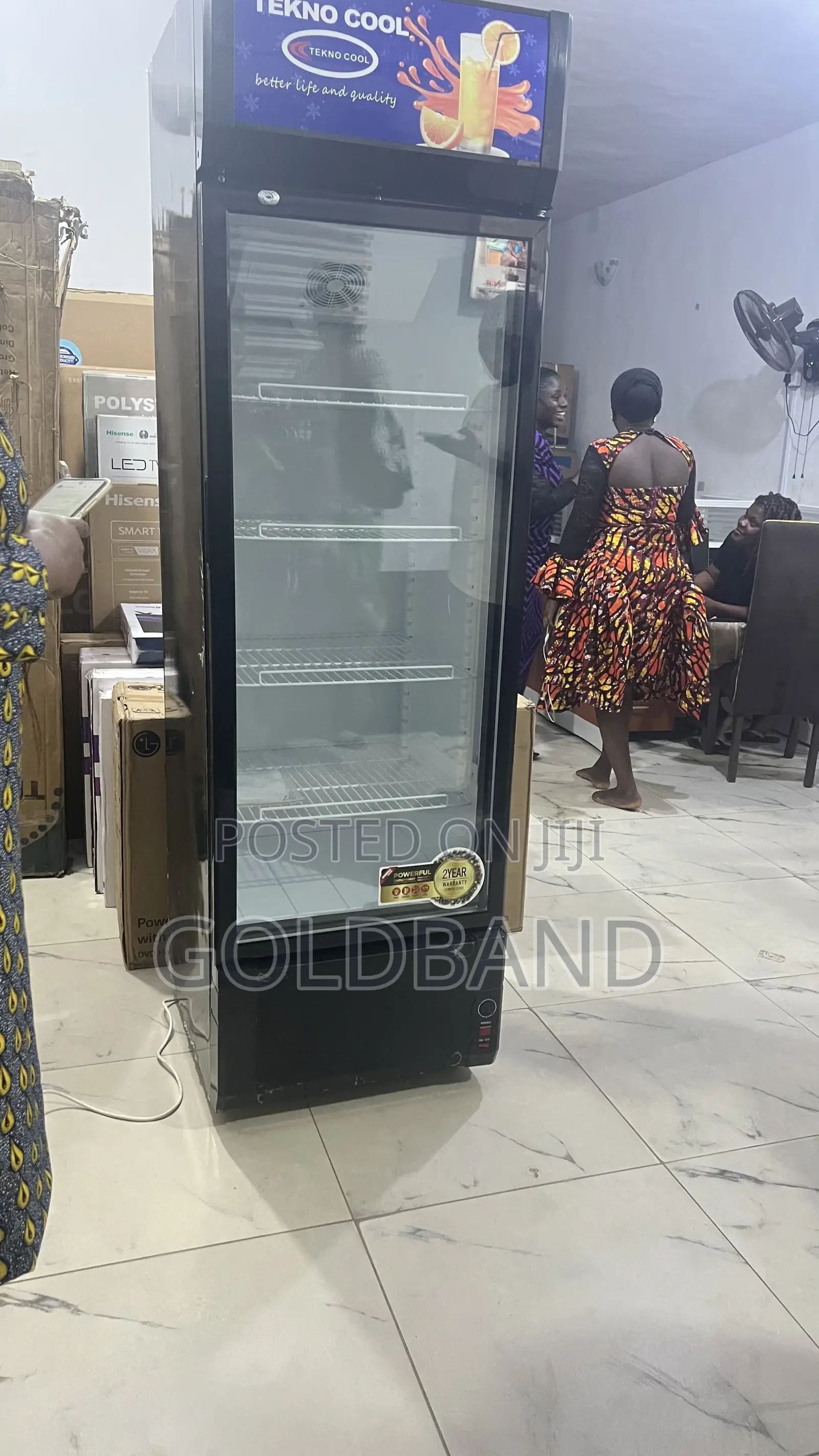 Technocool 365l Display Chiller – Ideal for Supermarkets
