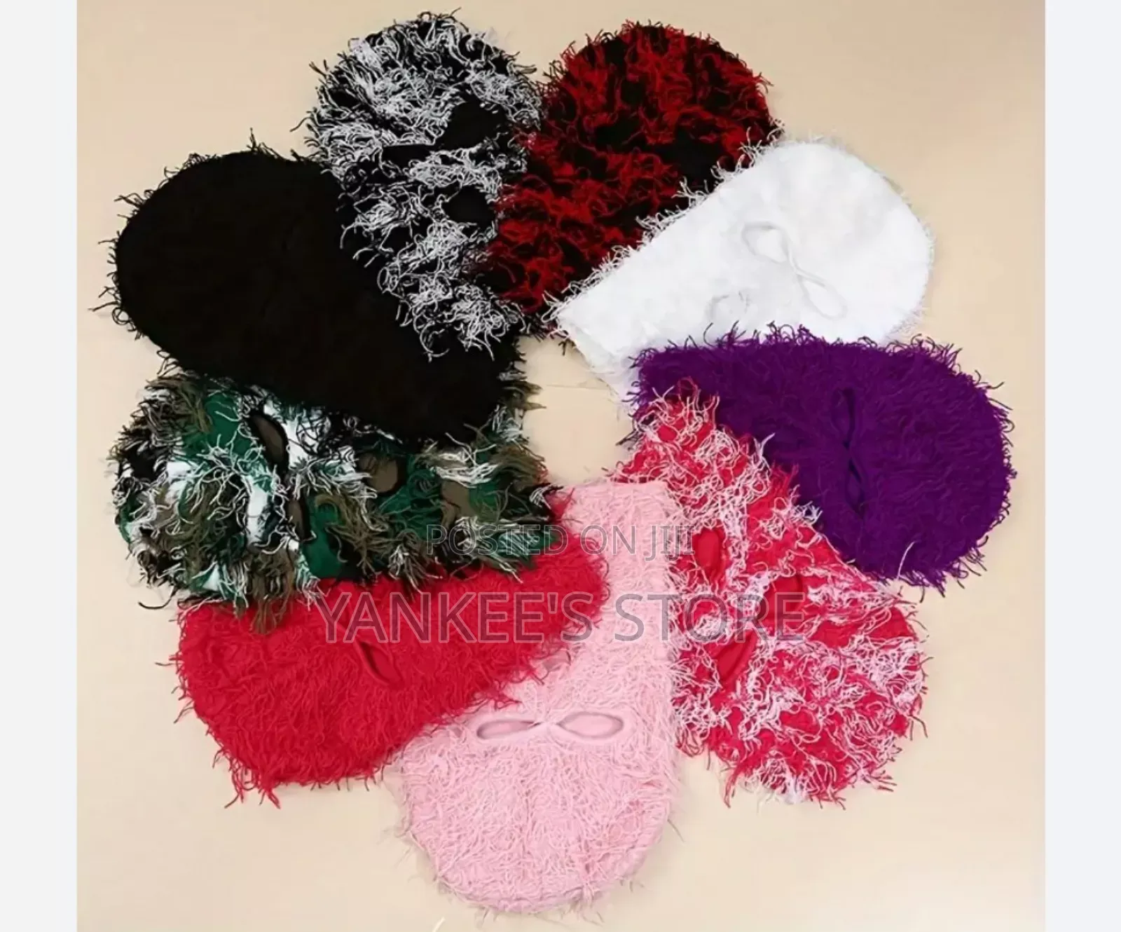 Quality Imported Boys Winter Furry Ski Mask