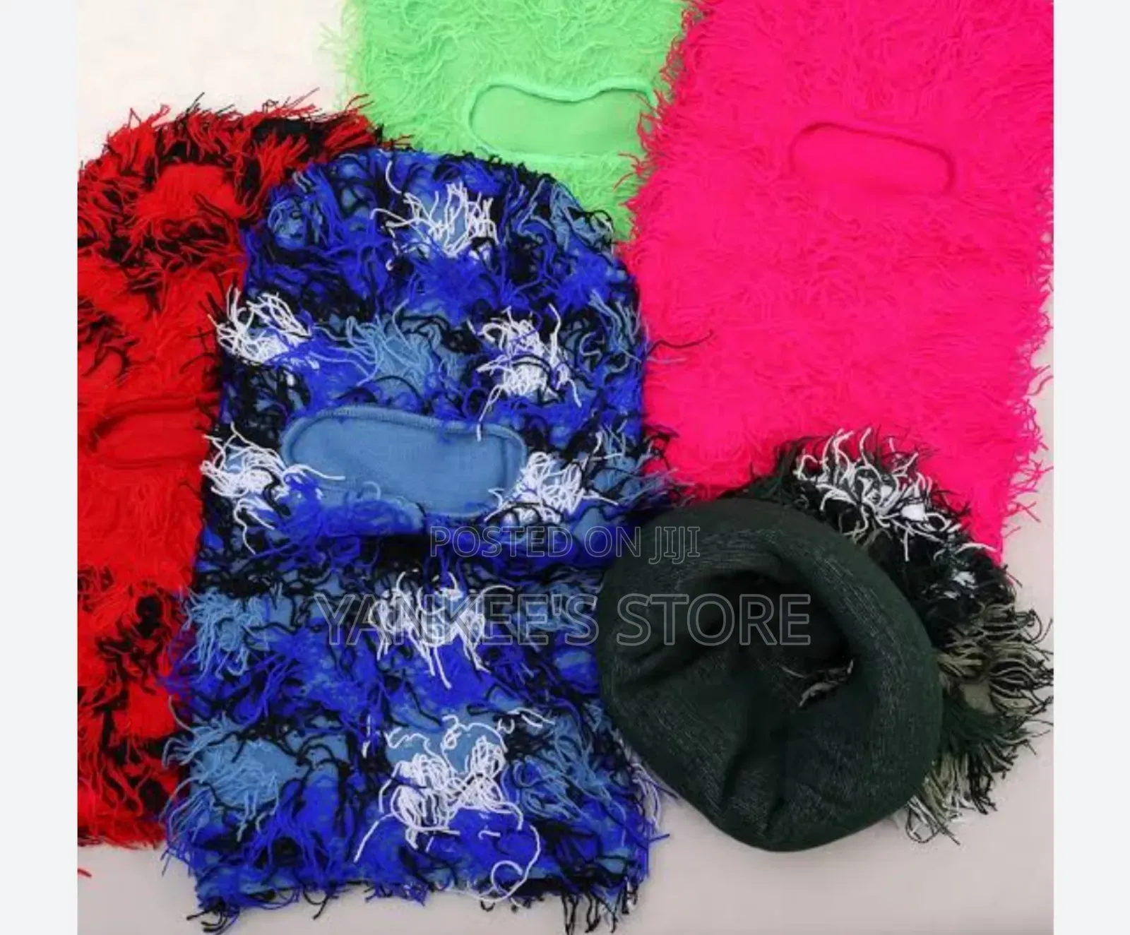 Quality Imported Boys Winter Furry Ski Mask