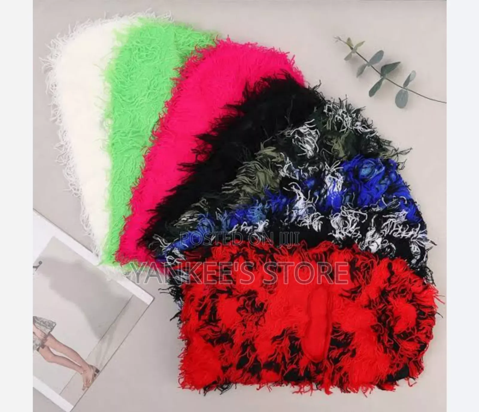 Quality Imported Boys Winter Furry Ski Mask