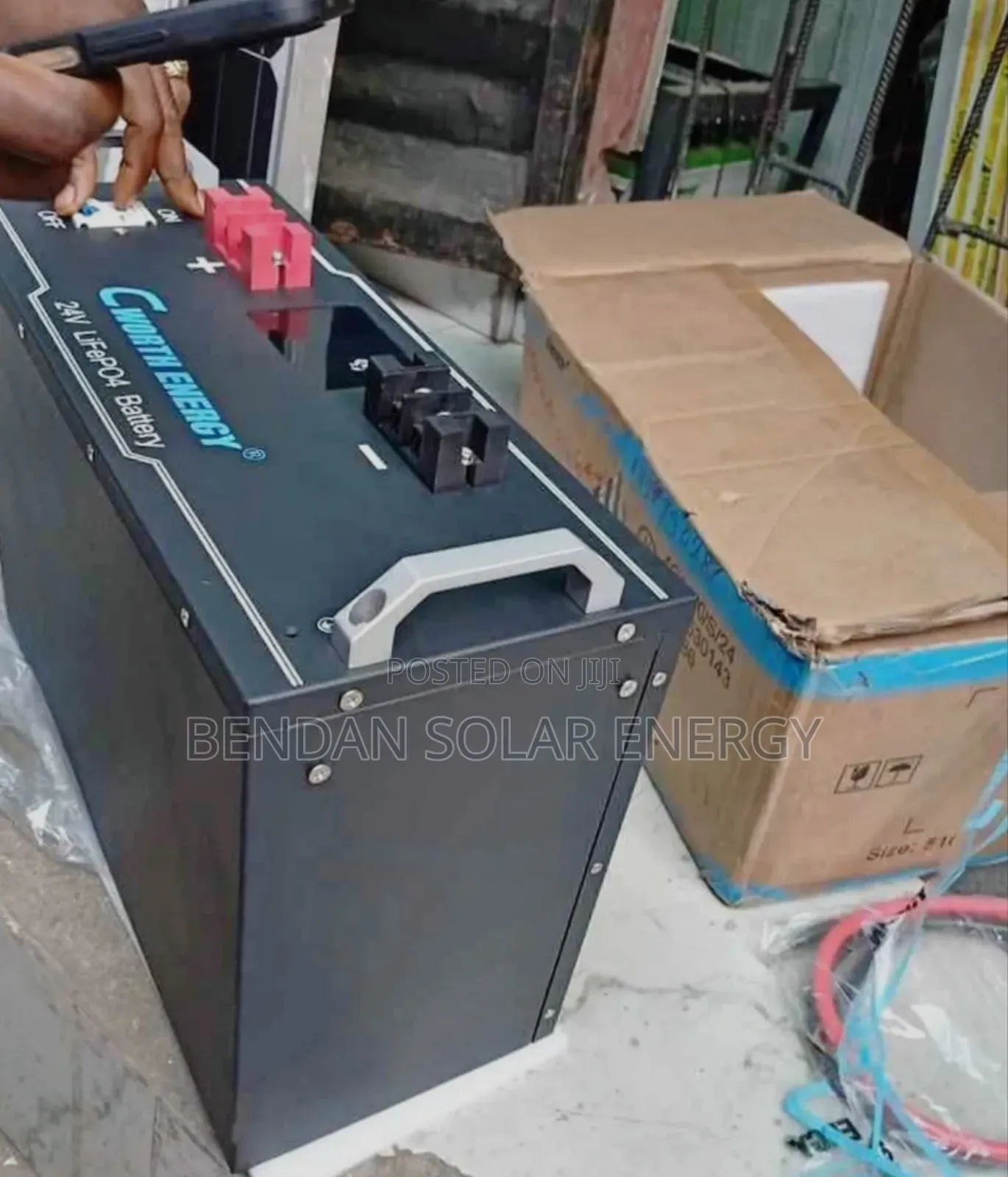 2.5kwh 24v Cworth Lithium Battery |Pure Energy for Solar Systems_black