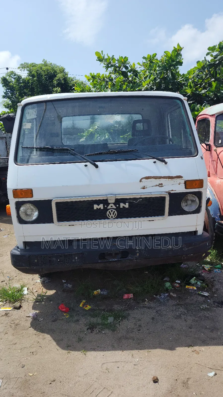Clean Foreign Used Man Volks Truck