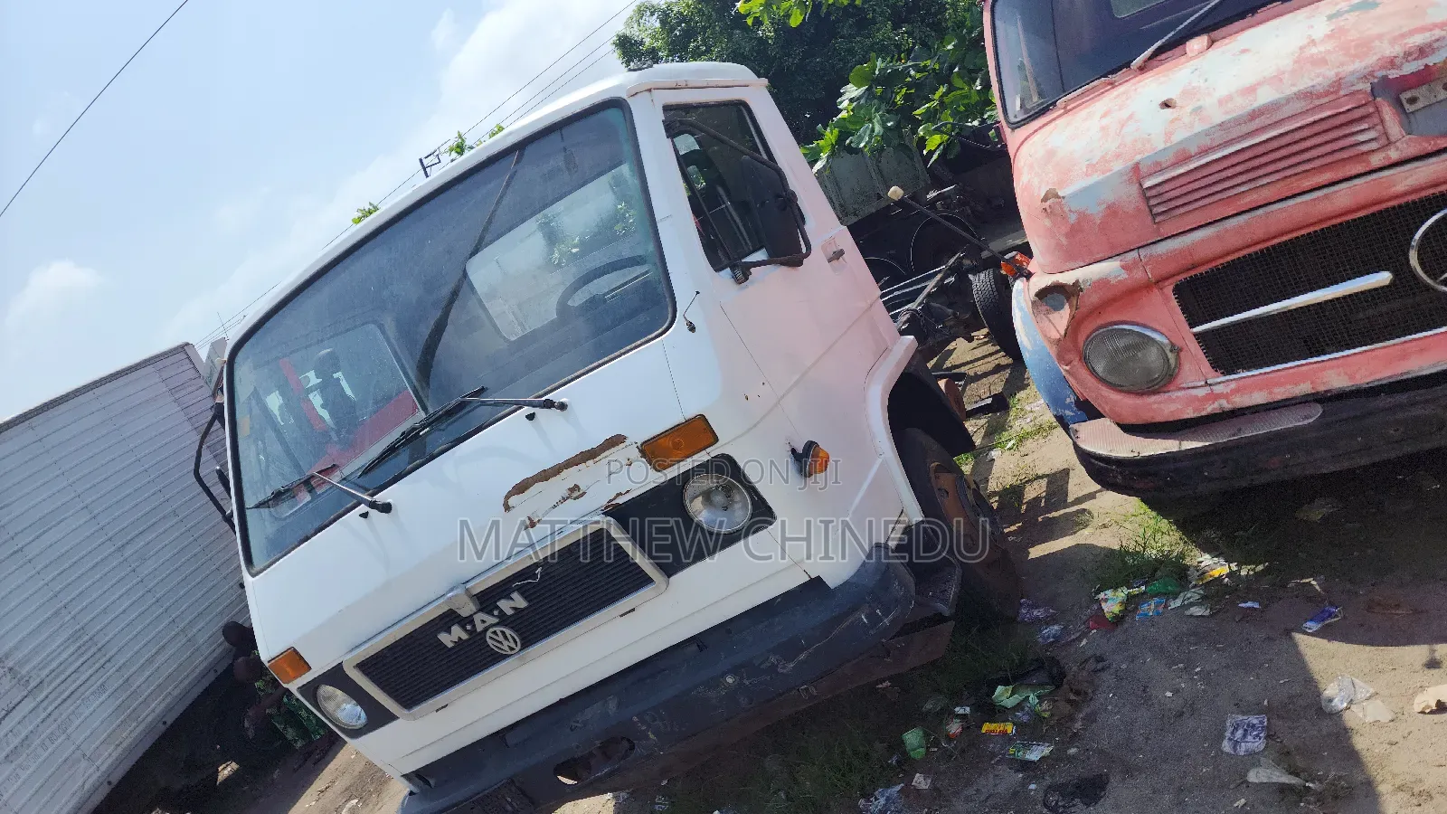 Clean Foreign Used Man Volks Truck